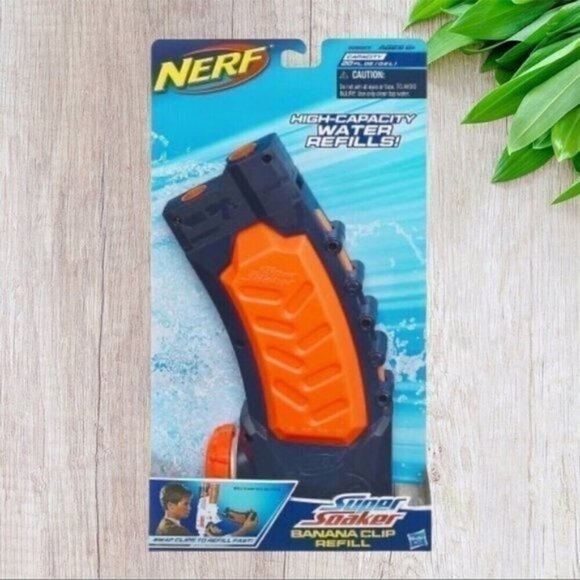 Nerf Super Soaker Banana Clip Refill - Picture 1 of 1